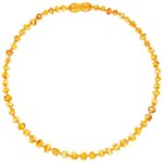 Collier d'ambre soleil