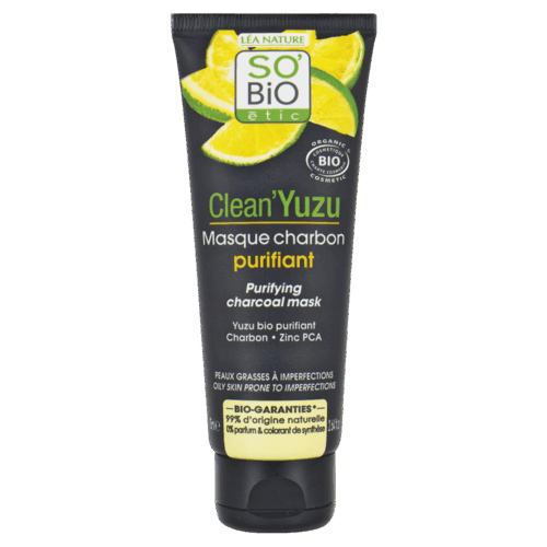 SO BIO YUZU MASQUE CHARBON PURIFIANT 75ML