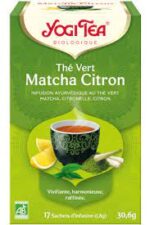 YOGI TEA Tisane Thé Vert Matcha Citron – 17 Sachets