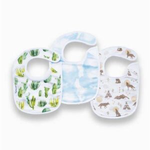 Tiny Twinkle Set de 3 bavoirs Cactus