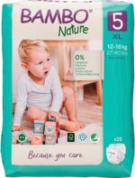 BAMBO NATURE couche bebe taille 5, 12-18KG/22unites