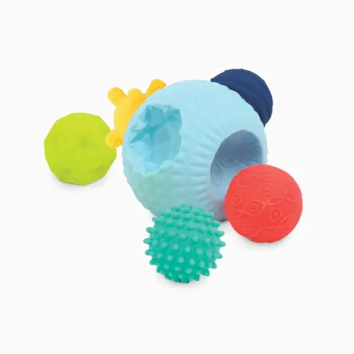 LUDI - BALLE PUZZLE ATOME 6 mois