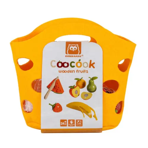 Eurekakids - Coocook Fruit Set En Bois