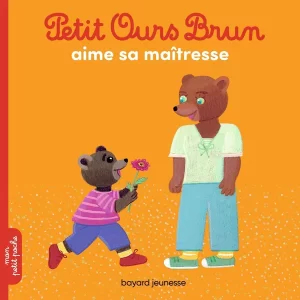 Petit ours brun aime sa maîtresse