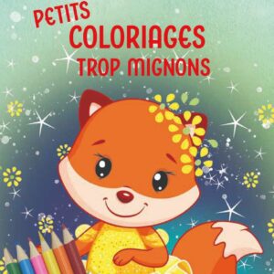 Petits Coloriages trop Mignons + Crayons de couleurs écureuil