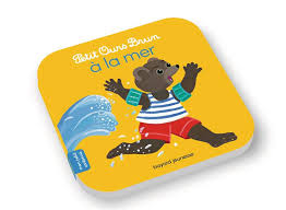 Petit Ours Brun à la mer 6mois