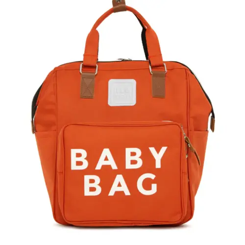 Sac À Dos À Langer Backpack ORANGE – Bagmori