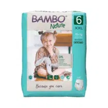 BAMBO NATURE 18 culottes d'apprentissage Taille 6  / 15+ kg