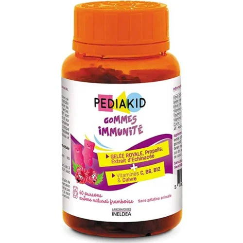 PEDIAKID Gommes Immunité - 60 Pièces 138g
