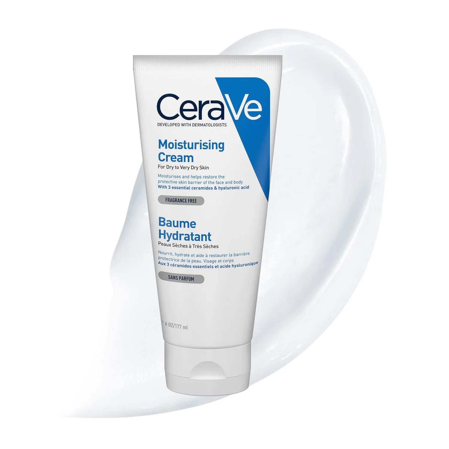 CeraVe Baume Hydratant Nourrissant Peau Sèche à Très Sèche | 177ml CeraVe Baume Hydratant Nourrissant Peau Sèche à Très Sèche 177ml