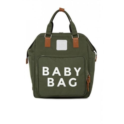 Sac À Dos À Langer Backpack Kaki – Bagmori