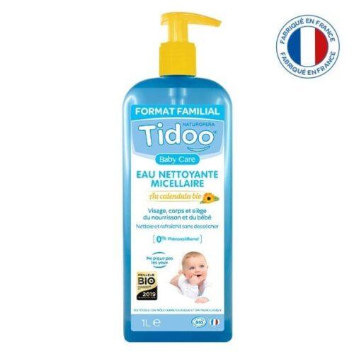 TIDOO eau nettoyante micellaire au calendula sans rinçage 1 L