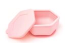 Tiny Twinkle Bol en silicone avec ventouse et couvercle Rose