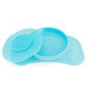Twistshake Click-mat ventouse + Plat bleu pastel