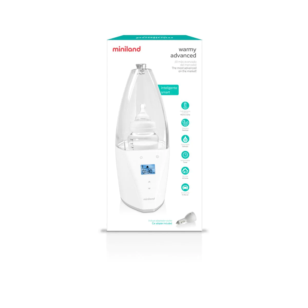Miniland – Chauffe-biberon et stérilisateur warmy advanced Miniland – Chauffe-biberon et stérilisateur warmy advanced – Image 2
