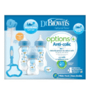 Dr Brown Coffret cadeau Options+ complet Bleu