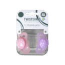 TWISTSHAKE 2x sucettes Pacifier 0 – 6 m RoseViolet