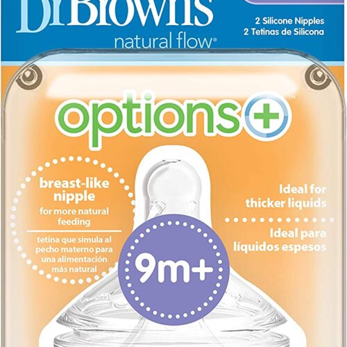 Dr Brown 2 Tétines Cole Large 9mois+
