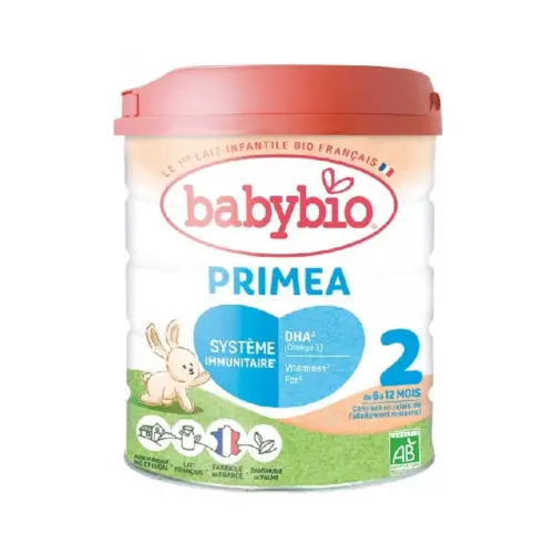 Babybio Primea 2ème age lait de 6 à 12 mois 800g
