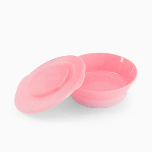 Twistshake - Bol avec Couvercle Twistshake -Rose