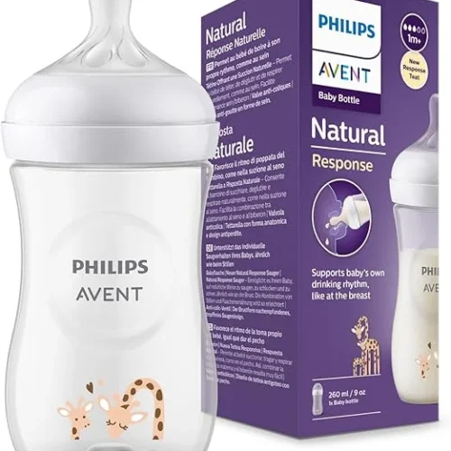 Philips Avent Biberon Natural 1M+ 260ml - Girafe