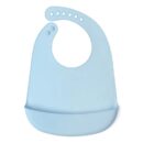 Kiokids - Bavoir en silicone bleu