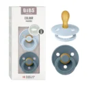 BIBS 2 Tétines symétriques - Baby BluePetrol 6 à 18 m