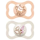 MAM Mini Air 6+ mois, lot de 2 sucettes HIBOU