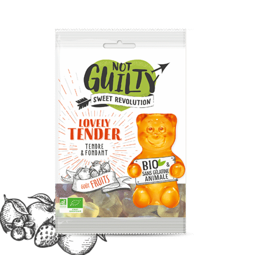 Not Guilty bonbons bio et vegan - Lovely Tender 100g