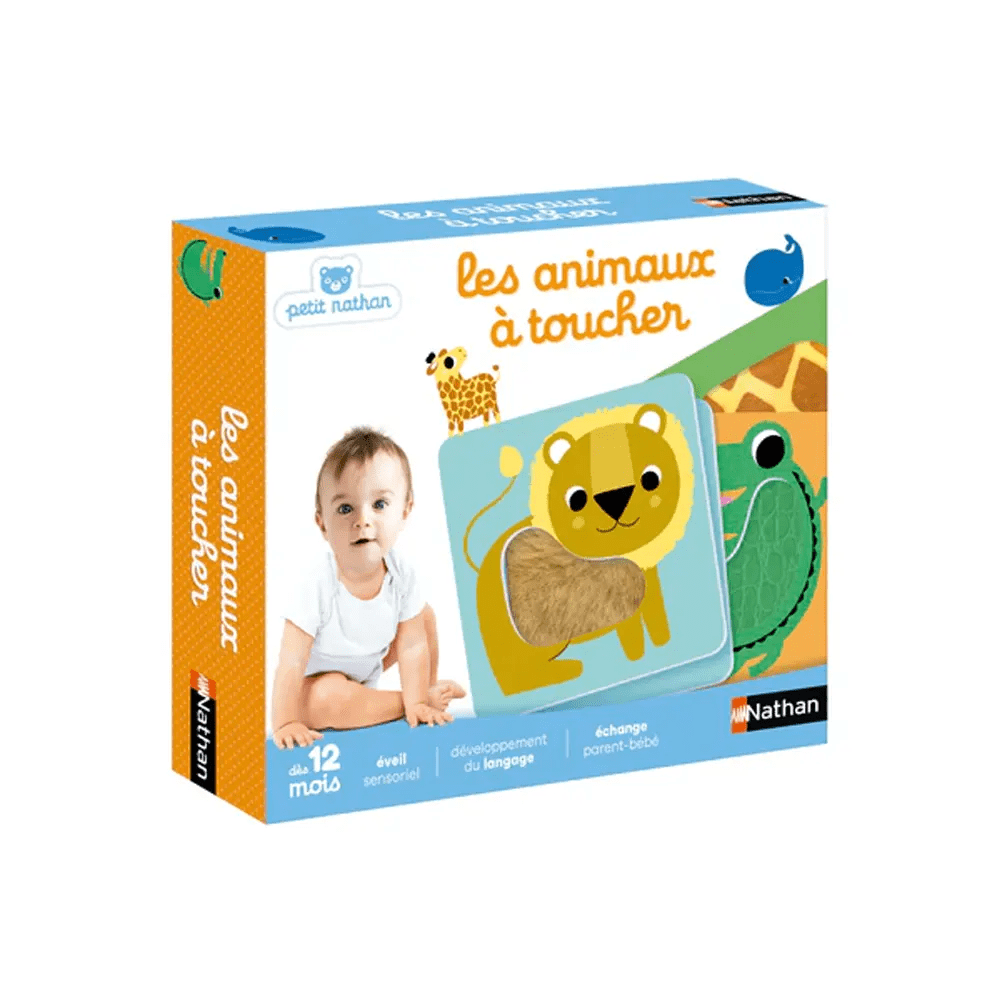 LES ANIMAUX À TOUCHER – NATHAN +12mois LES ANIMAUX À TOUCHER – NATHAN +12mois