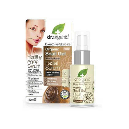Dr Organic Sérum Visage Gel Escargot 30 ML