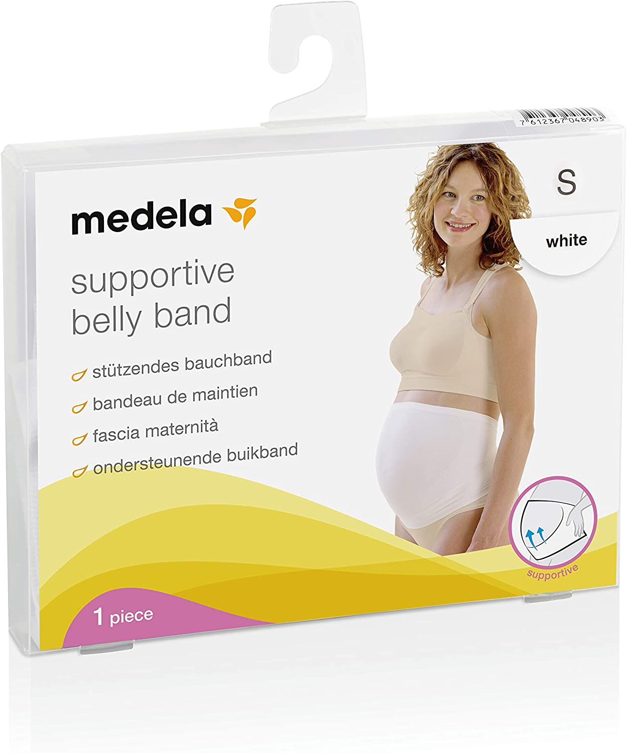 MEDELA ceinture de grossesse BLANCHE TAILLE S MEDELA ceinture de grossesse BLANCHE TAILLE S