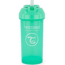 Tasse avec Paille anti fuite -Straw cup Vert 360 ml