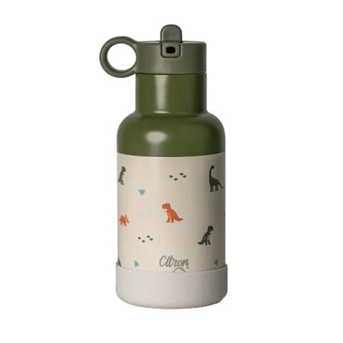 CITRON Gourde Isotherme 350ml avec Code QR - Dino