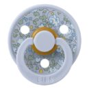 Bibs Tétines round en caoutchouc naturel Bibs x Liberty - Set de 2 Bleu ciel – 618 Mois