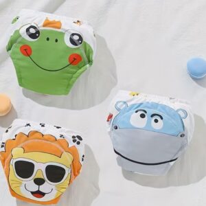 3 Couche d'apprentissage lavables taille L lion