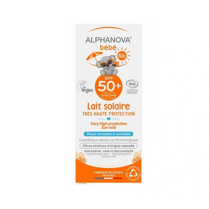 ALPHANOVA BEBE LAIT SOLAIRE SPF50+