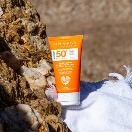 ALPHANOVA CREME SOLAIRE SPF50+ BIO (50g)