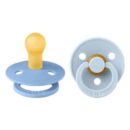 Bibs Lot de 2 Tétines - Sky blue & baby blue - 0-6 Mois