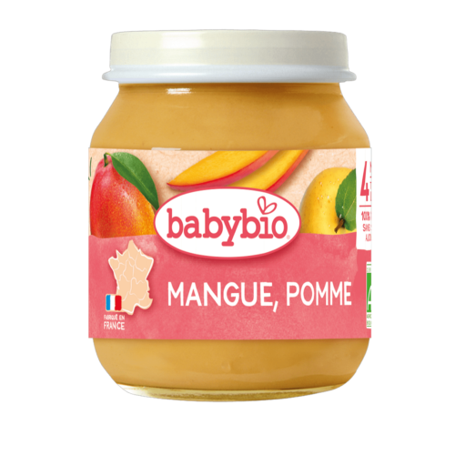 Babybio Petit Pot Pomme et Mangue 6M+ 1X130G