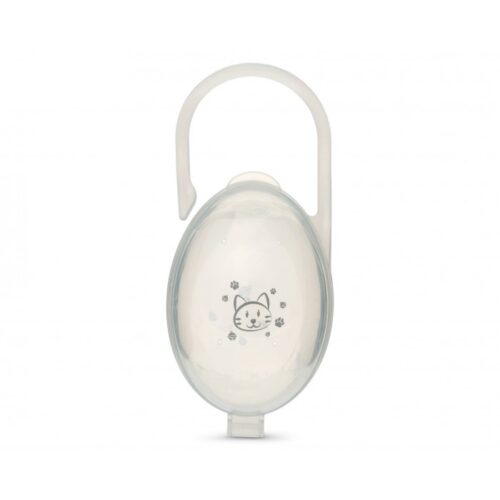 Kiokids Étui De Protection Sucettes Chaton « Gris »