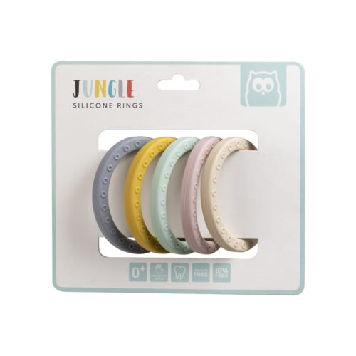 Eurekakids - Anneaux Jungle Silicone