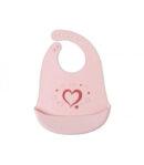 Kiokids - Bavoir en silicone Rose