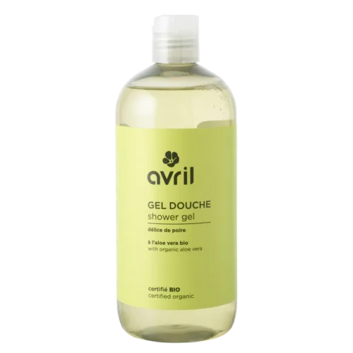 AVRIL GEL DOUCHE DÉLICE DE POIRE 500ML - CERTIFIÉ BIO Anti Gaspillage - Petit Prix