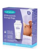 Lansinoh 25 Sachets de conservation du lait maternel pré-stérilisés