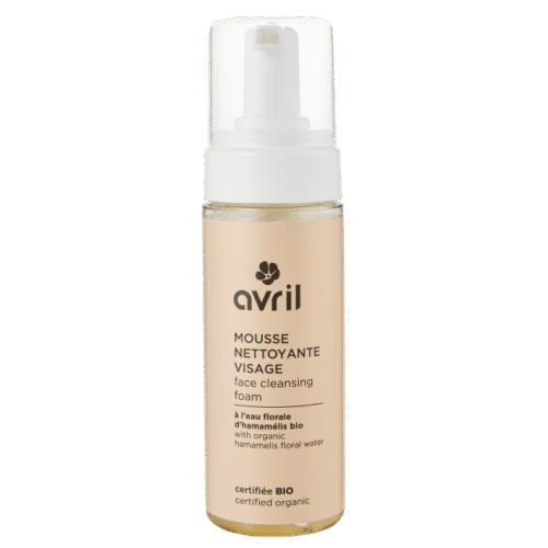 AVRIL MOUSSE NETTOYANTE VISAGE 150ML - CERTIFIÉE BIO Anti Gaspillage - Petit PrixF
