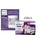 AVENT Sterilisateur electrique a vapeur 3 en 1 + Kit nouveau ne offert