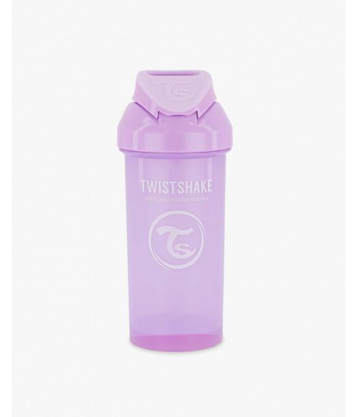 TWISTSHAKE Tasse avec Paille anti fuite -Straw cup Violet 360 ml TWISTSHAKE Tasse avec Paille anti fuite -Straw cup Violet 360 ml