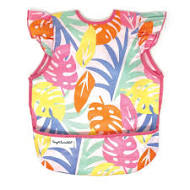 Tiny Twinkle Bavoir volant Mess-proof - Palmier Rose