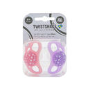 TWISTSHAKE 2x sucettes Pacifier 6+ m RoseViolet